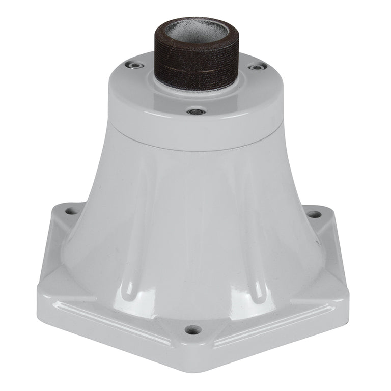 Post Base with Thread to suit Traditional Exterior Range White - 16068
