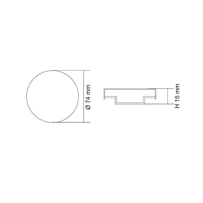 LED 5W GX53 Globe Warm White - GX53/450WW