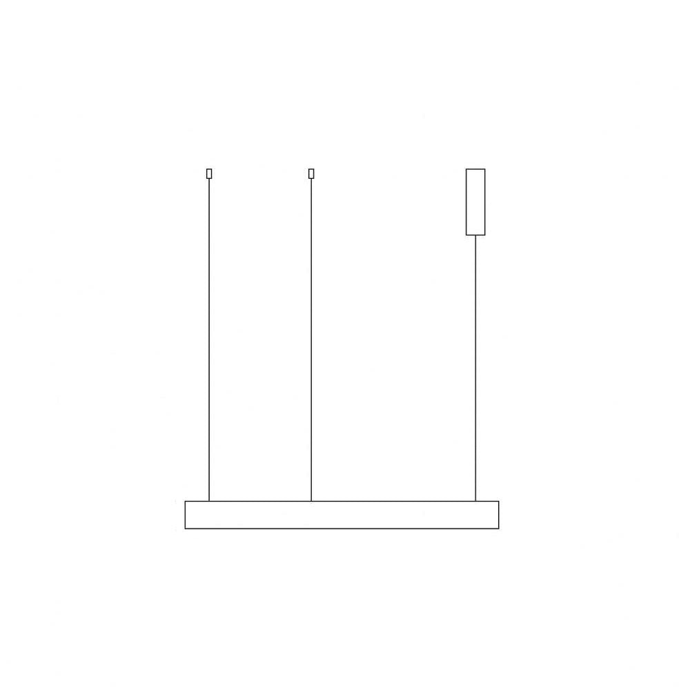 Gemini SP 38W LED 425mm Pendant White / Warm White - 247229