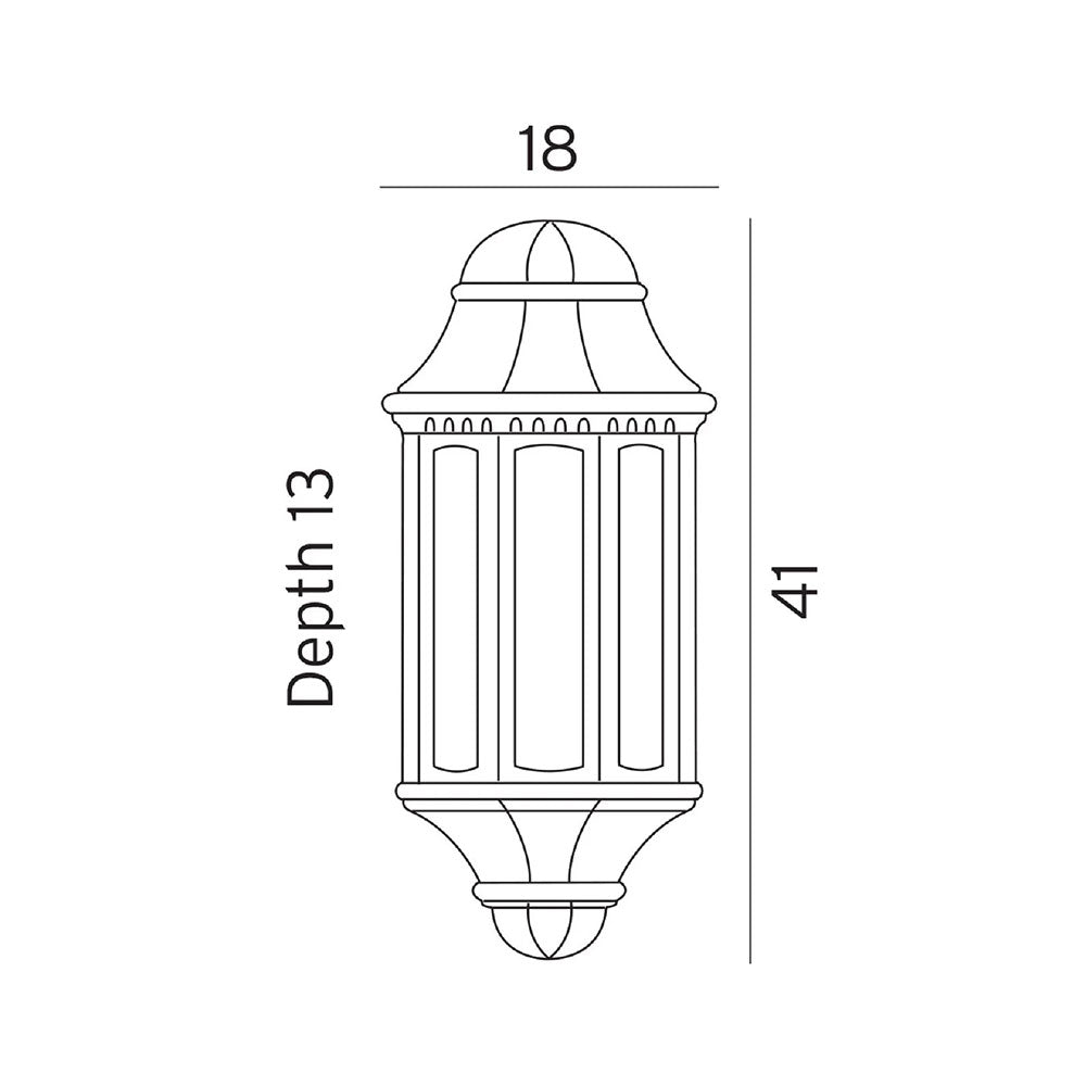 Genova Wall Light White - NLYS.170W