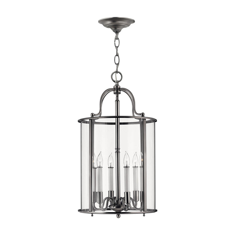 Gentry Large Pendant Pewter - HK-GENTRY-P-L-PW