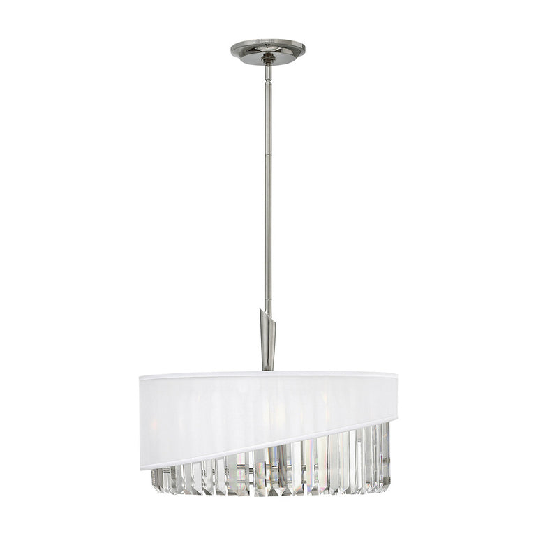 Gigi 3 Light Pendant Polished Nickel - HK-GIGI-3P