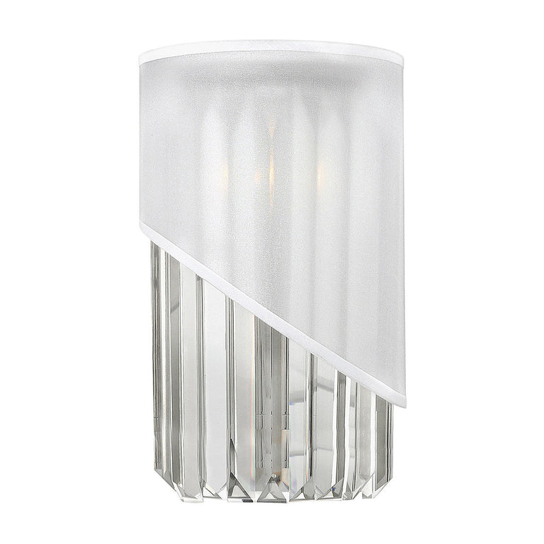 Gigi 1 Light Wall Light Polished Nickel - HK-GIGI1