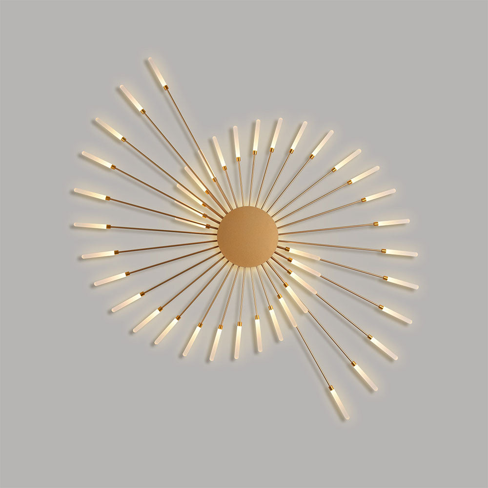Girandola 42 Light LED Flush Ceiling Light Gold - GIRANDOLA-42 GOLD