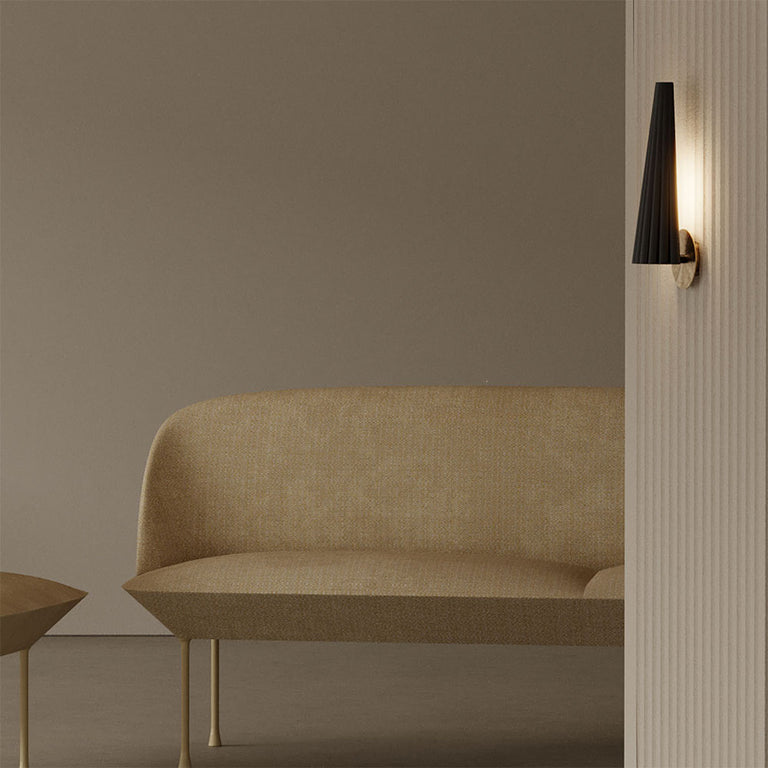 Bion 5W LED Wall Light Brass / Black - ARO.A1306/ORO-NEG