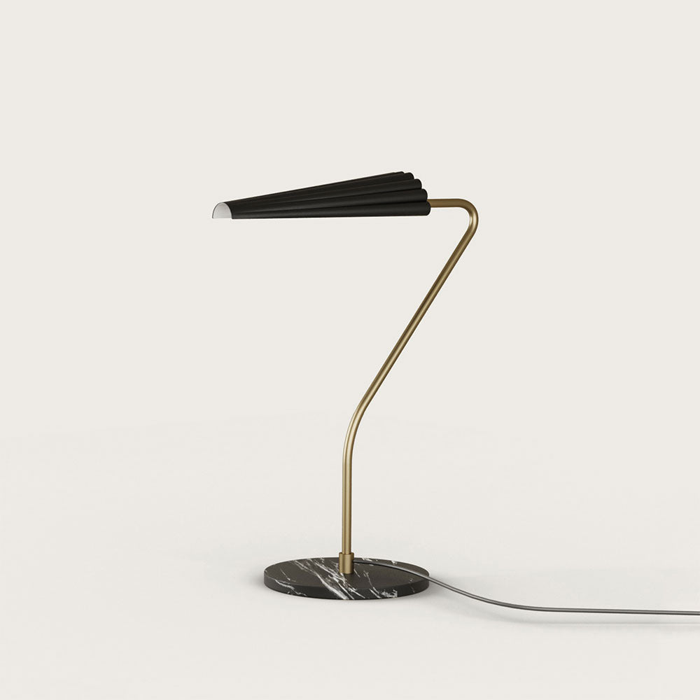 Bion 5W LED Table Lamp Aged Gold / Matt Black - ARO.S1306/ORO-NEG