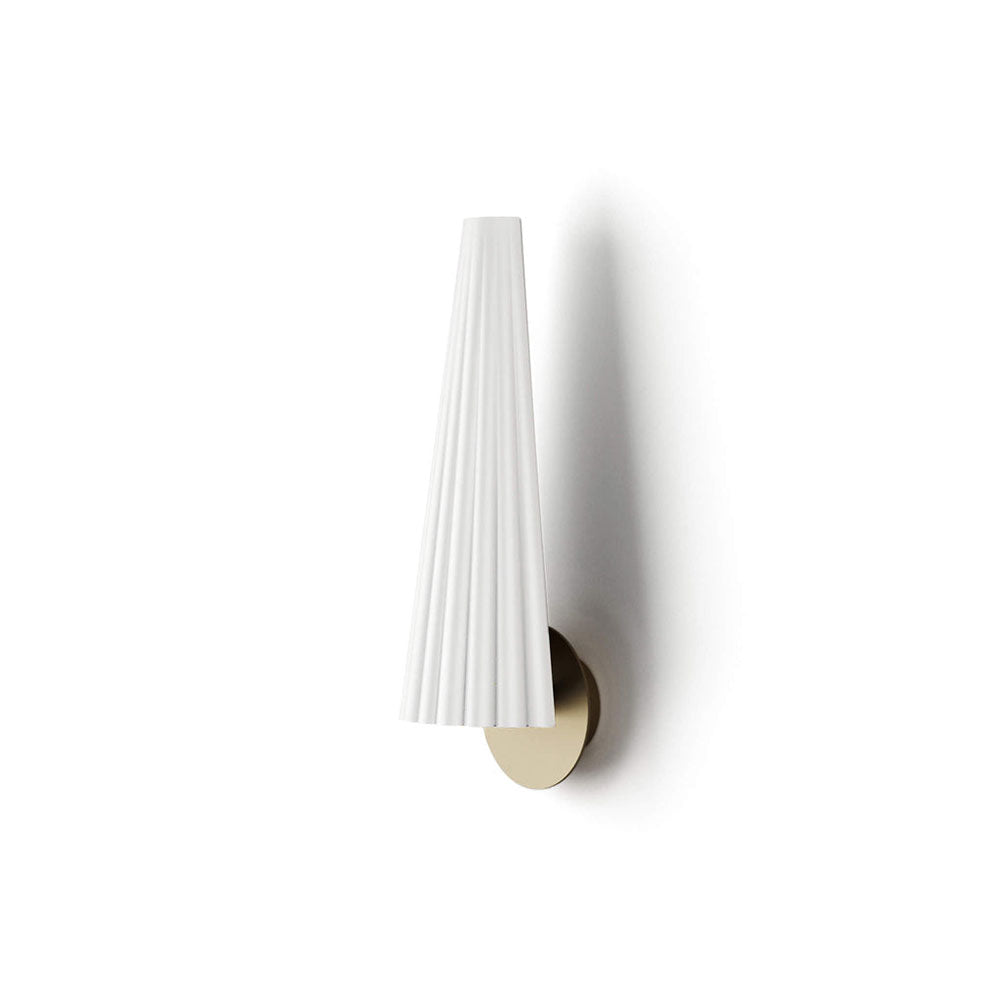 Bion 5W LED Wall Light Brass / White - ARO.A1306/ORO-BCO