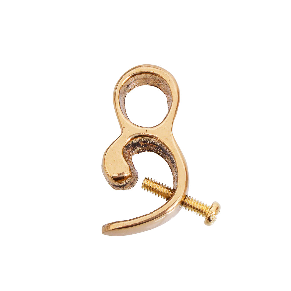 Standard Gravity Hooks Polished Brass