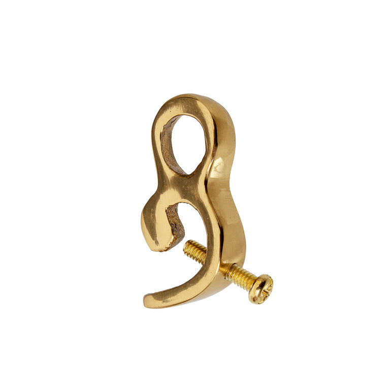 Standard Gravity Hooks Polished Brass