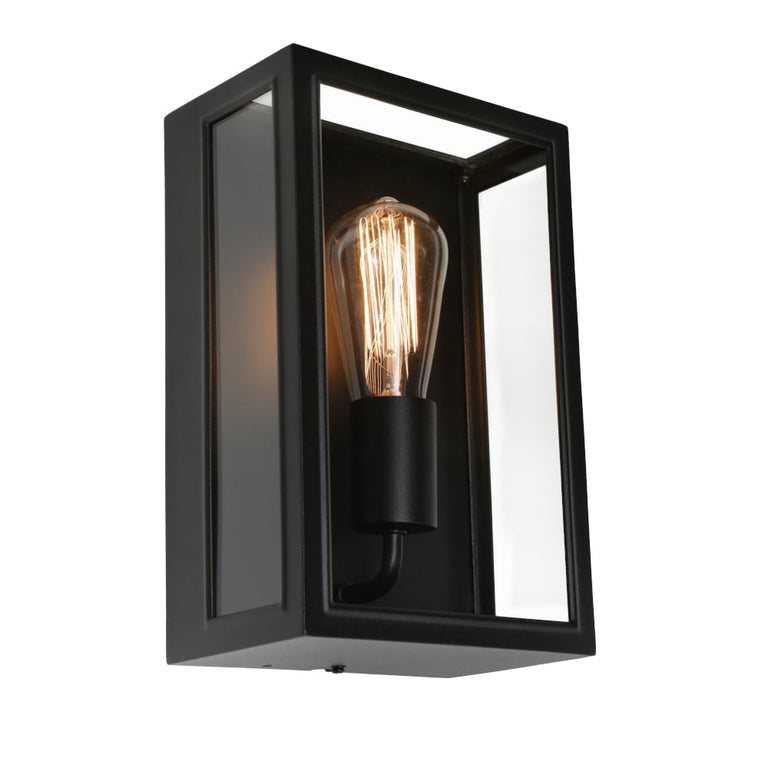 Harvard 1 Light Wall Light Black - HARV1EBLK