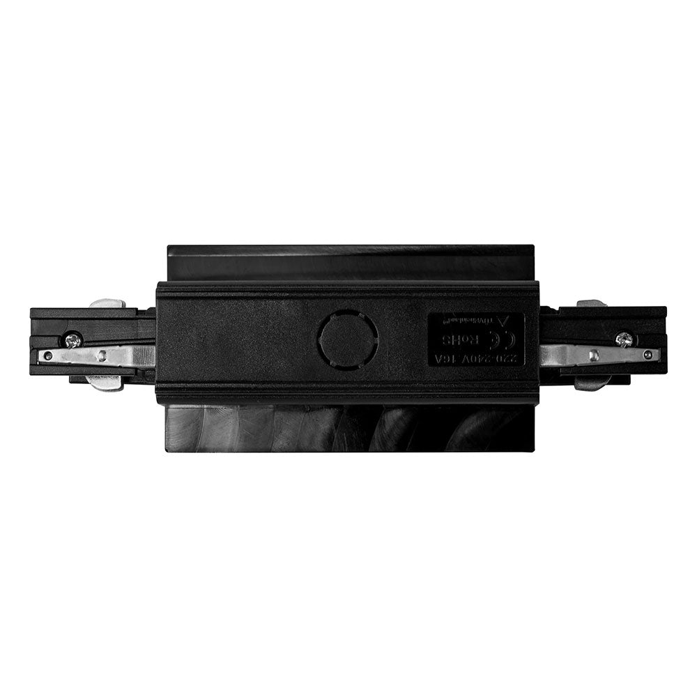 Astro Three Circuit Recessed Track End Cap Matt Black - HCP-102301-EC