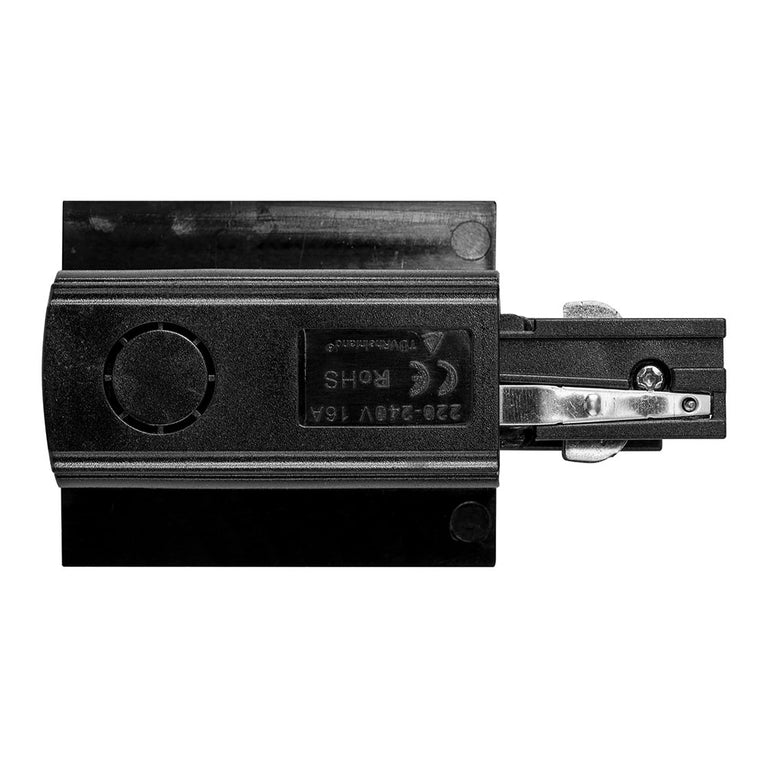 Astro Three Circuit Recessed Track Live End Matt Black - HCP-102301-LE
