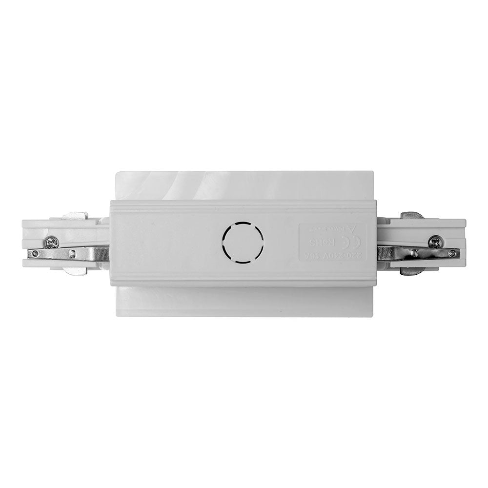 Astro Three Circuit Recessed Track Centre Feed Matt White - HCP-103301-CF