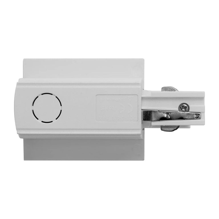 Astro Three Circuit Recessed Track Live End Matt White - HCP-103301-LE