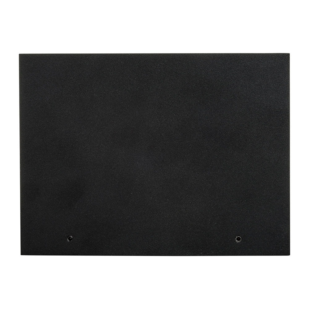 Valore 10W 240V LED Triac Dimmable Aluminium Wall Washer Matt Black / Tri-Colour - HCP-2321002