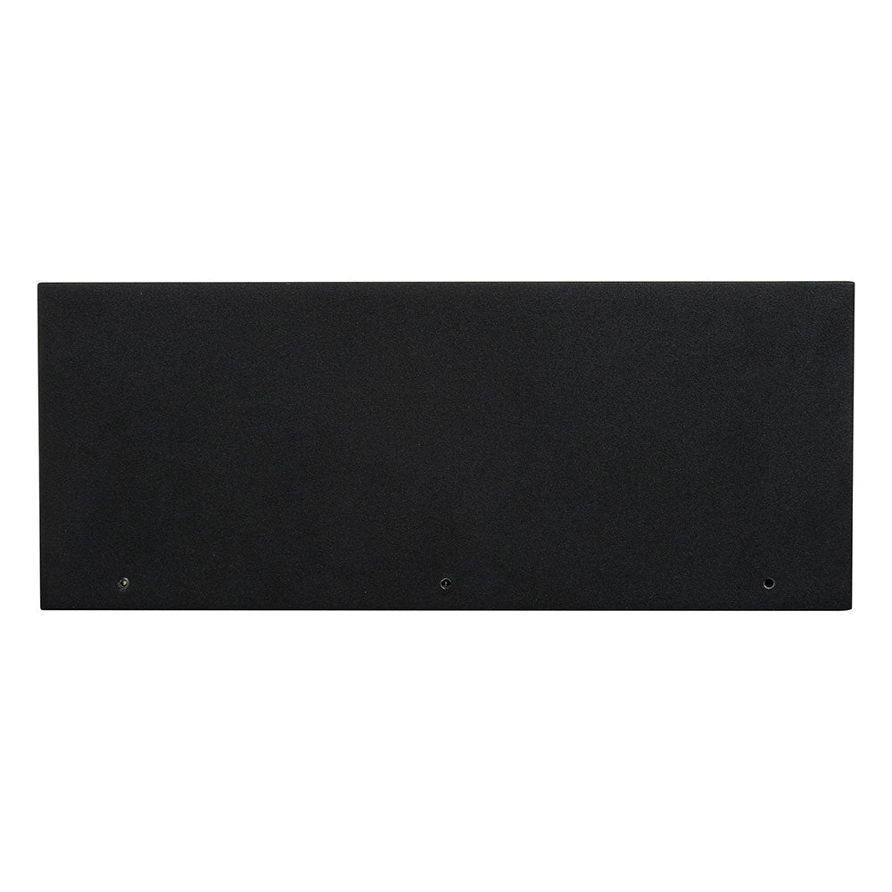 Valore 30W 240V LED Triac Dimmable Aluminium Wall Washer Matt Black / Tri-Colour - HCP-2323002