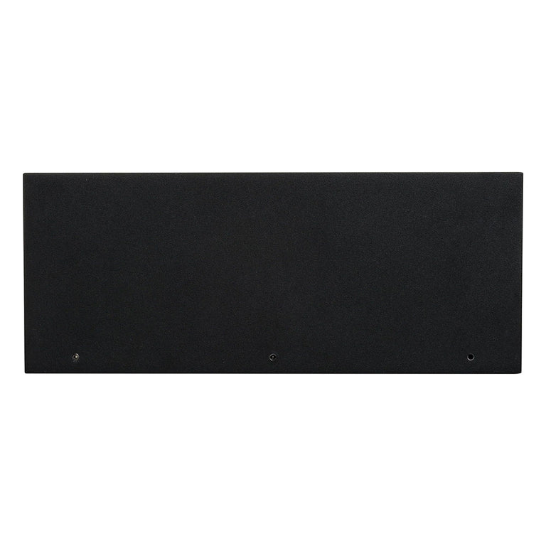 Valore 30W 240V LED Triac Dimmable Aluminium Wall Washer Matt Black / Tri-Colour - HCP-2323002