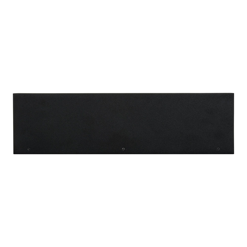 Valore 40W 240V LED Triac Dimmable Aluminium Wall Washer Matt Black / Tri-Colour - HCP-2324002