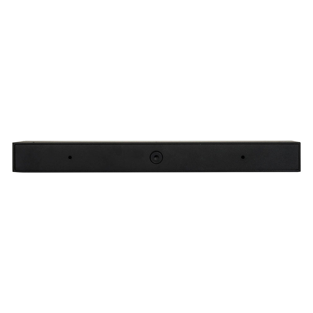 Valore 40W 240V LED Triac Dimmable Aluminium Wall Washer Matt Black / Tri-Colour - HCP-2324002