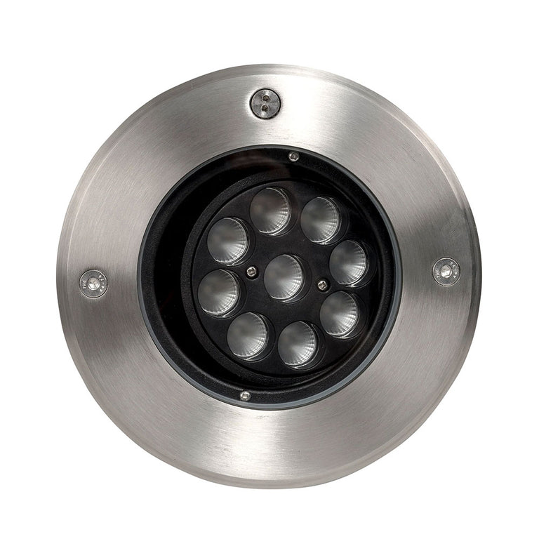 Altone 13.5W 24V DC Adjustable LED Inground Uplighter 316 Stainless Steel / Cool White - HCP-251134