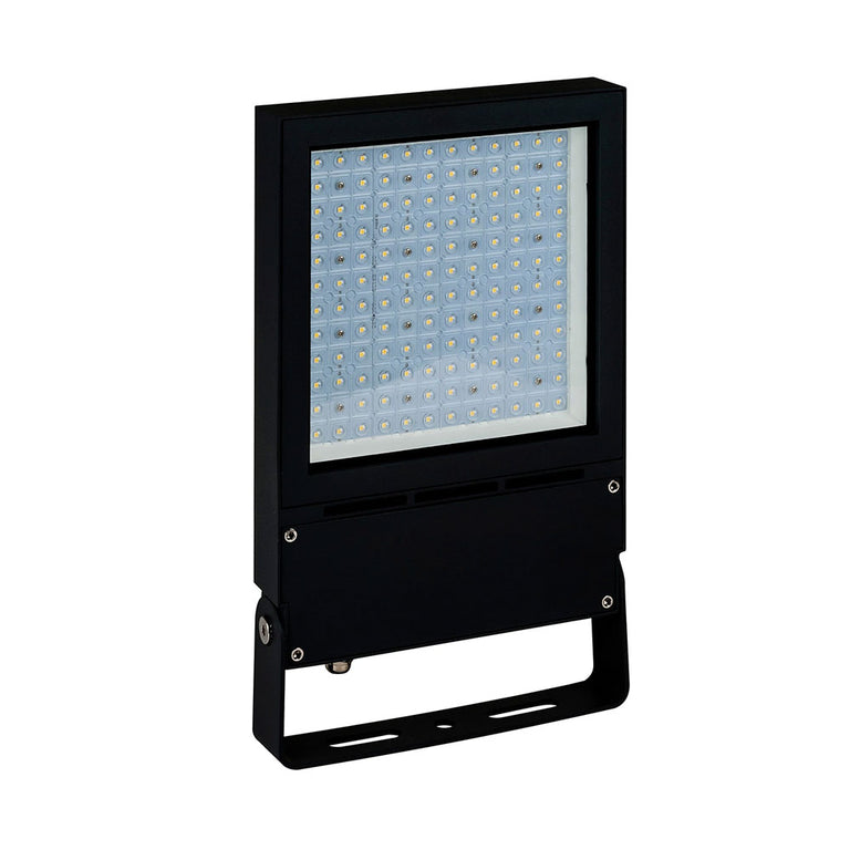 Avant 100W LED Floodlight Black / Warm White - HCP-2821003
