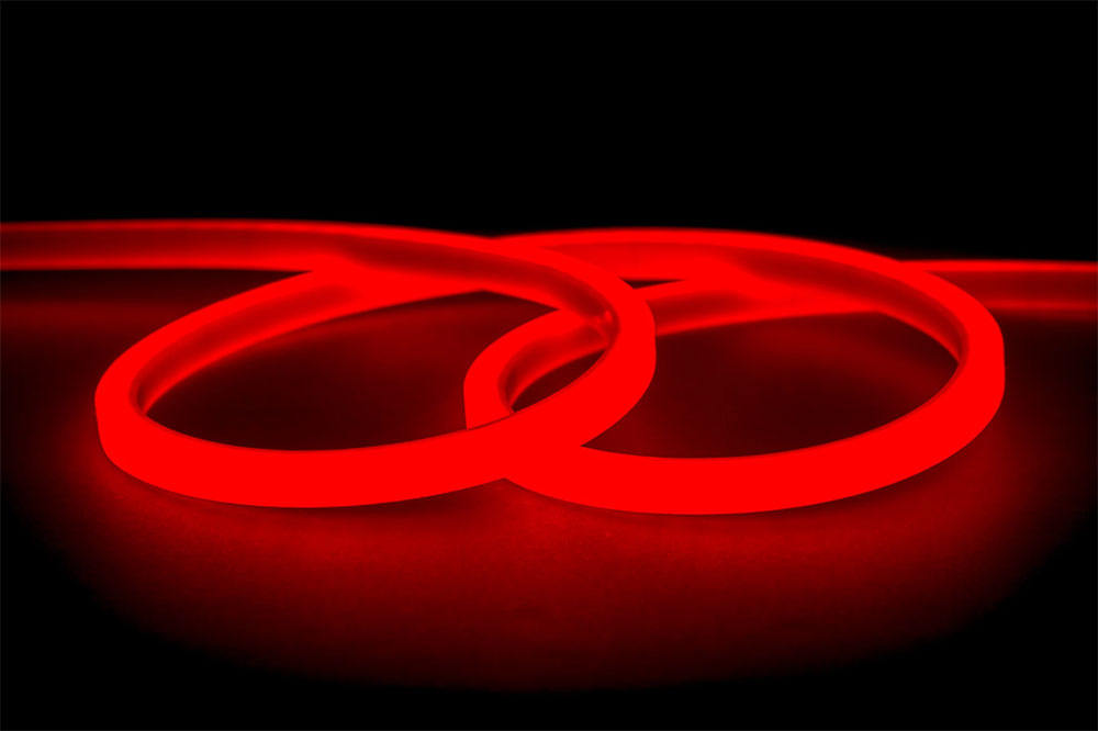 Deron 14.4W 24V DC 336LED IP67 Dimmable Square Haviflex Flexible Neon LED Strip RGB - HCP-3663140