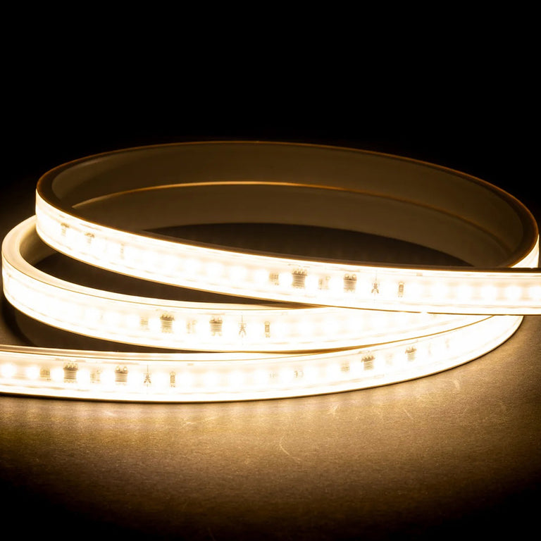 Furi 12W 240V AC 120LED IP65 Long Run Dimmable LED Strip Light Cool White - HCP-3865124