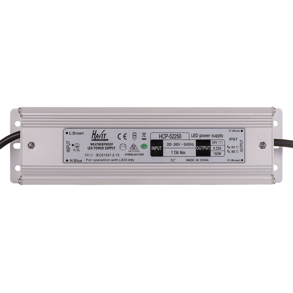 Weatherproof 24V DC 150W LED Driver - HCP-52250