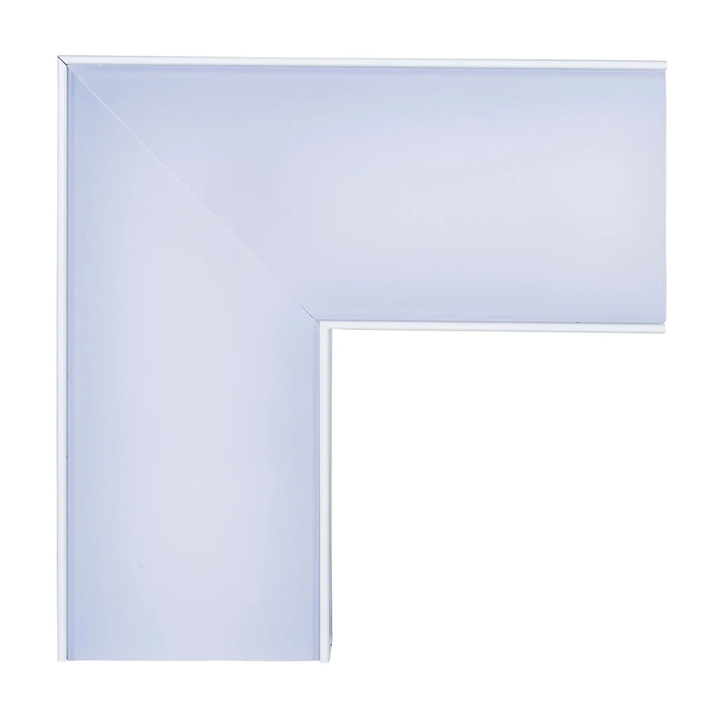 Proline 12W Dali Dimmable L-Shape Connector Matt White / Tri-Colour - HCP-603004-L