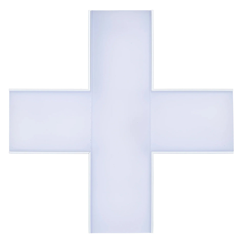 Proline 20W Triac Dimmable X-Shape Connector Matt White / Tri-Colour - HCP-603002-X