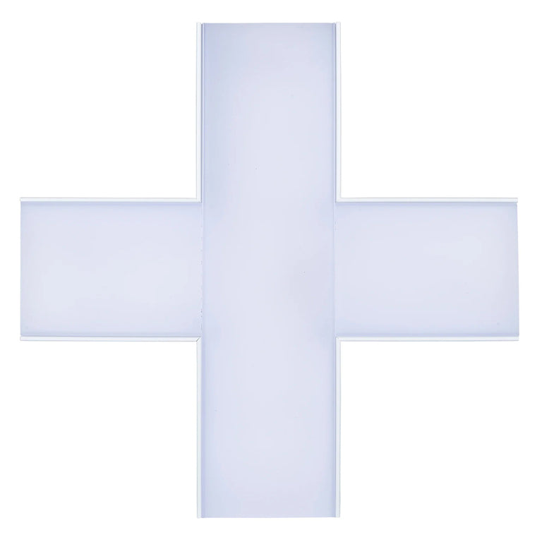 Proline 20W Triac Dimmable X-Shape Connector Matt White / Tri-Colour - HCP-603002-X