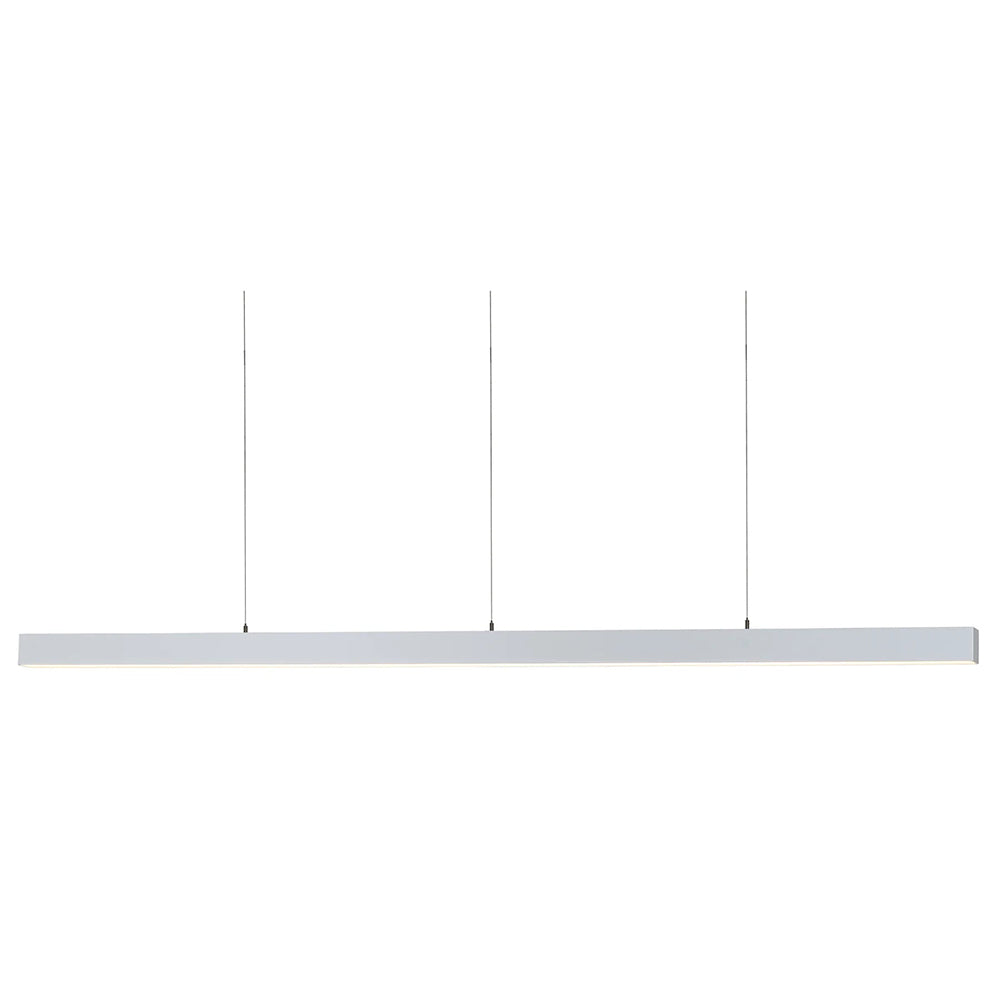 Proline 2400mm 96W LED Triac Dimmable Extension Matt White / Tri-Colour - HCP-603962