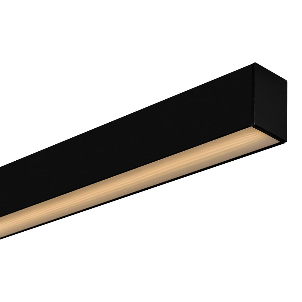 Proline 1000mm 30W LED Triac Dimmable Extension or Surface Mount Matt Black / Tri-Colour - HCP-60252702