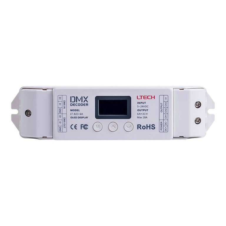 DMX RGB LED Strip Controller - HCP-73221