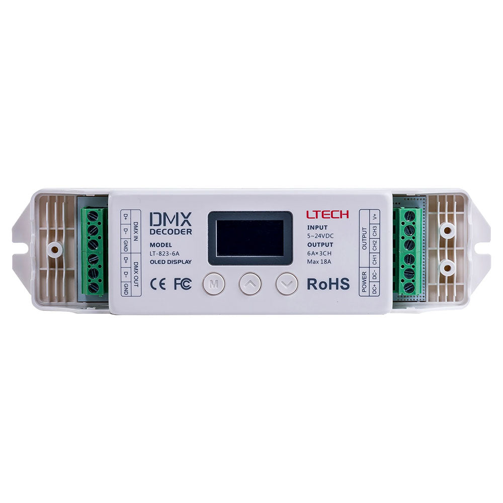DMX RGB LED Strip Controller - HCP-73221