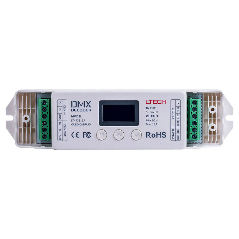 DMX RGB LED Strip Controller - HCP-73221