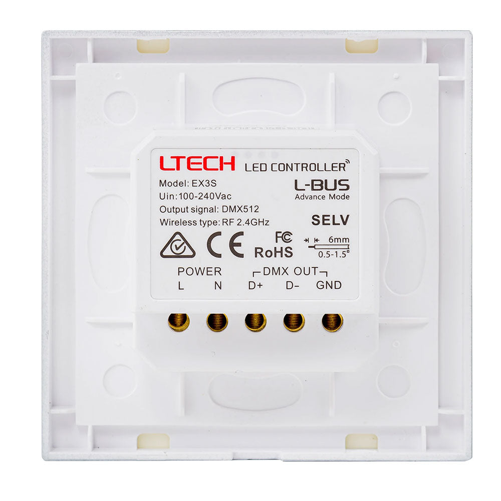 RGB 240V Touch Panel LED Strip Controller - HCP-75222