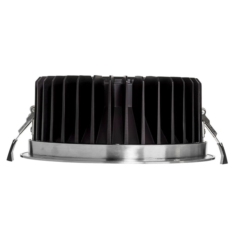 Spartan 38W Recessed Triac Dimmable LED Downlight 316 Stainless Steel / Tri-Colour - HCP-81122138