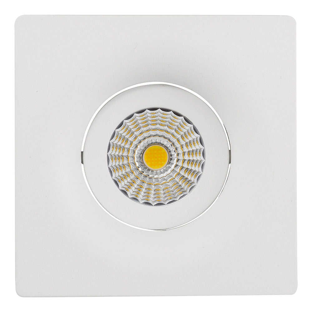 Lyra 13W Square Tilt Recessed Triac Dimmable LED Downlight White / Quinto - HCP-81320813