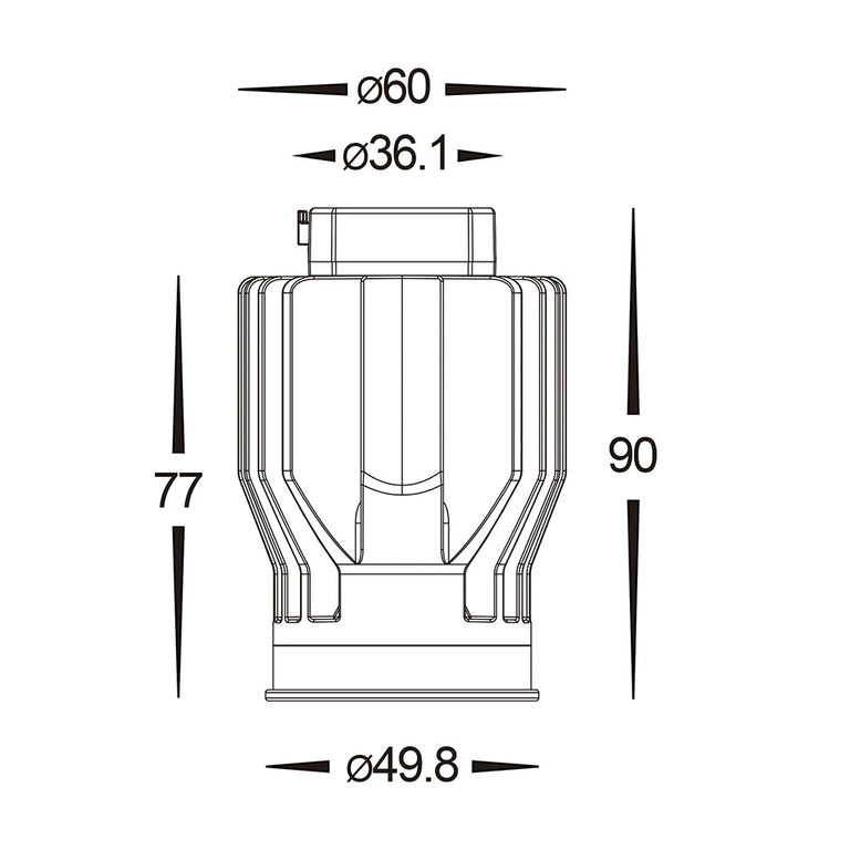 Lyra 17W 240V Dali Dimmable LED COB 60° Module / Quinto - HCP-817044