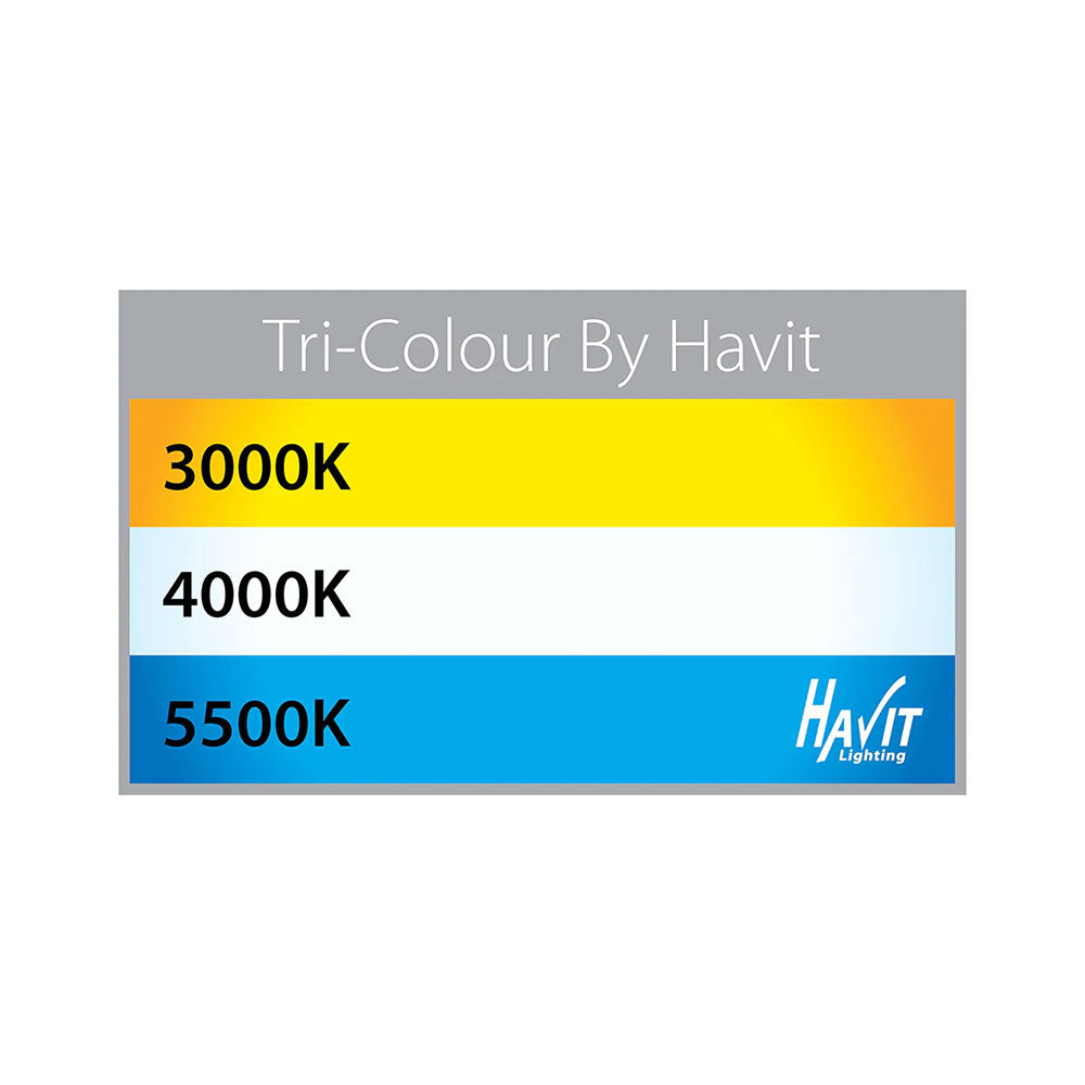 Luminet 20W Flush Recessed Triac Dimmable LED Downlight White / Tri-Colour - HCP-8232002