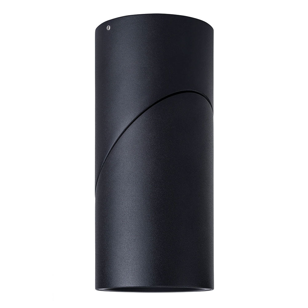 Nella 18W Rotatable Surface Mounted Dali Dimmable LED Downlight Black / Tri-Colour - HCP-8821804