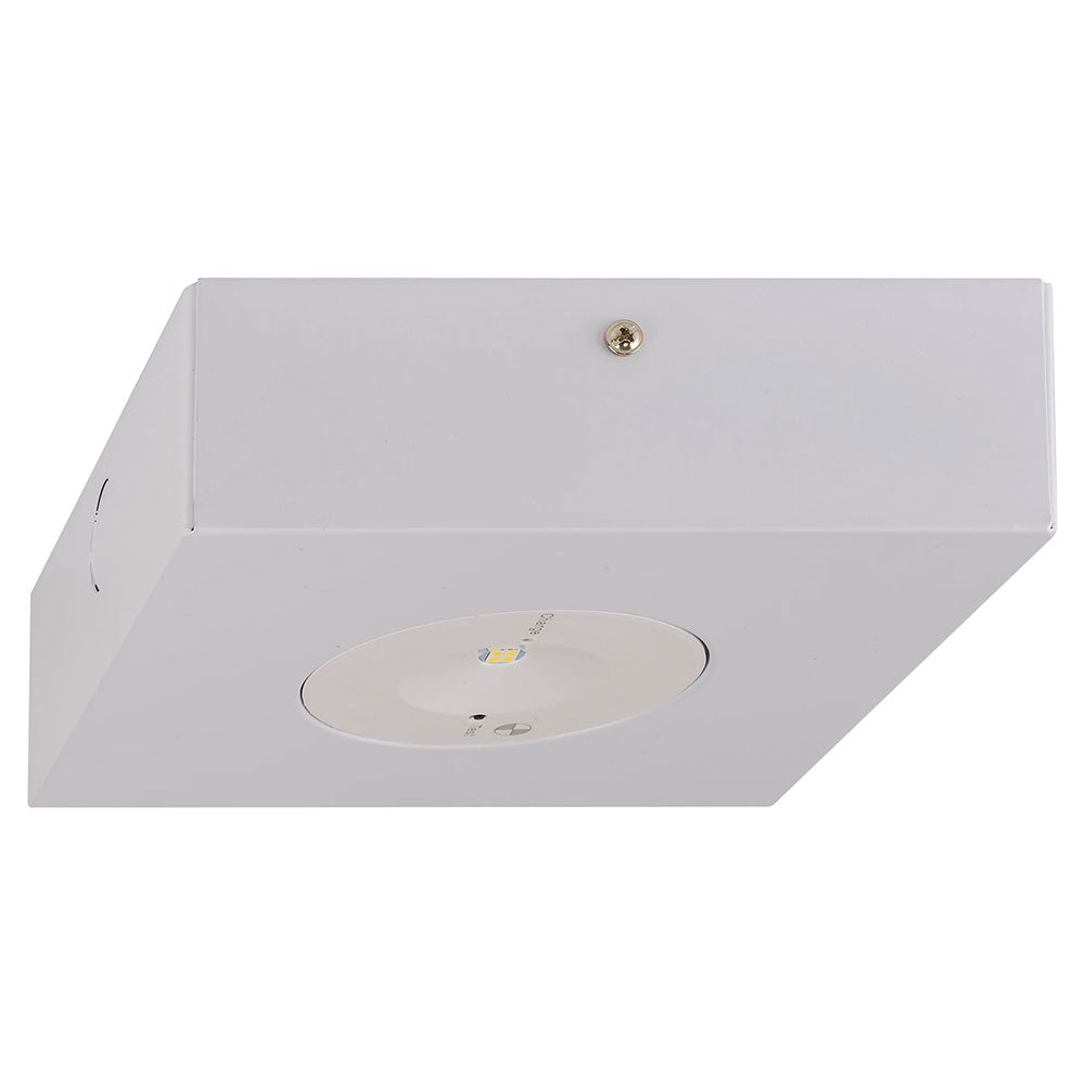 Surface Mounted 3W LED Spitfire Matt White - HCP-91302