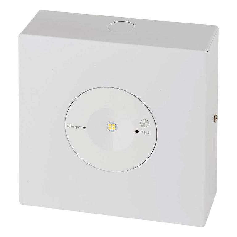 Surface Mounted 3W LED Spitfire Matt White - HCP-91302