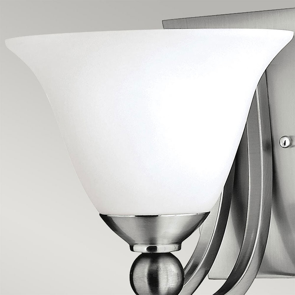 Bolla Wall Light Brushed Nickel - HK-BOLLA1