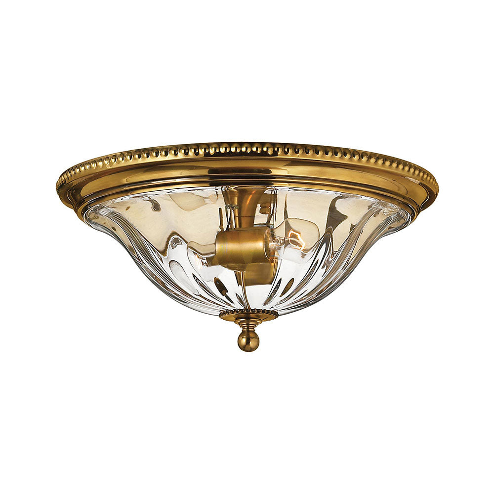 Cambridge Flush Mount Burnished Brass - HK-CAMBRIDGE-F-A