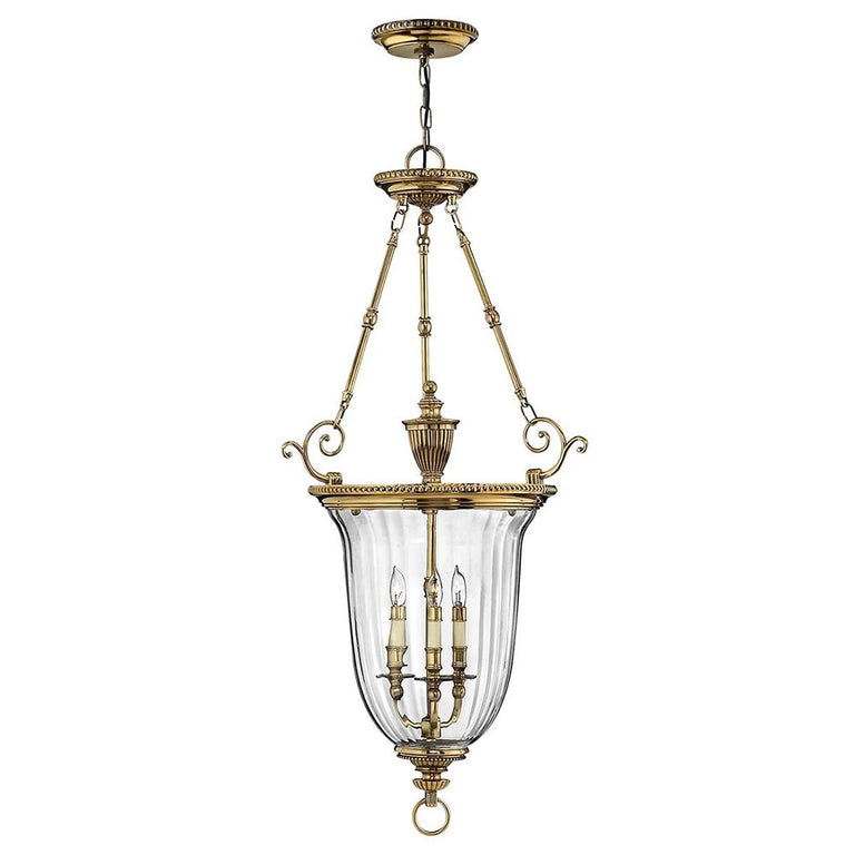 Cambridge Large Pendant Burnished Brass - HK-CAMBRIDGE-P-L