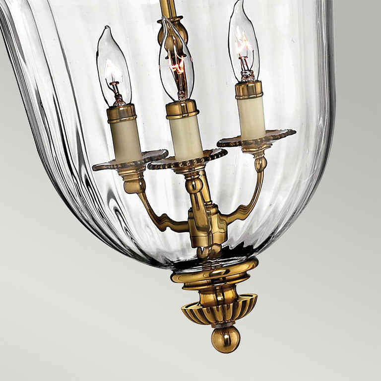 Cambridge Small Pendant Burnished Brass - HK-CAMBRIDGE-P-S