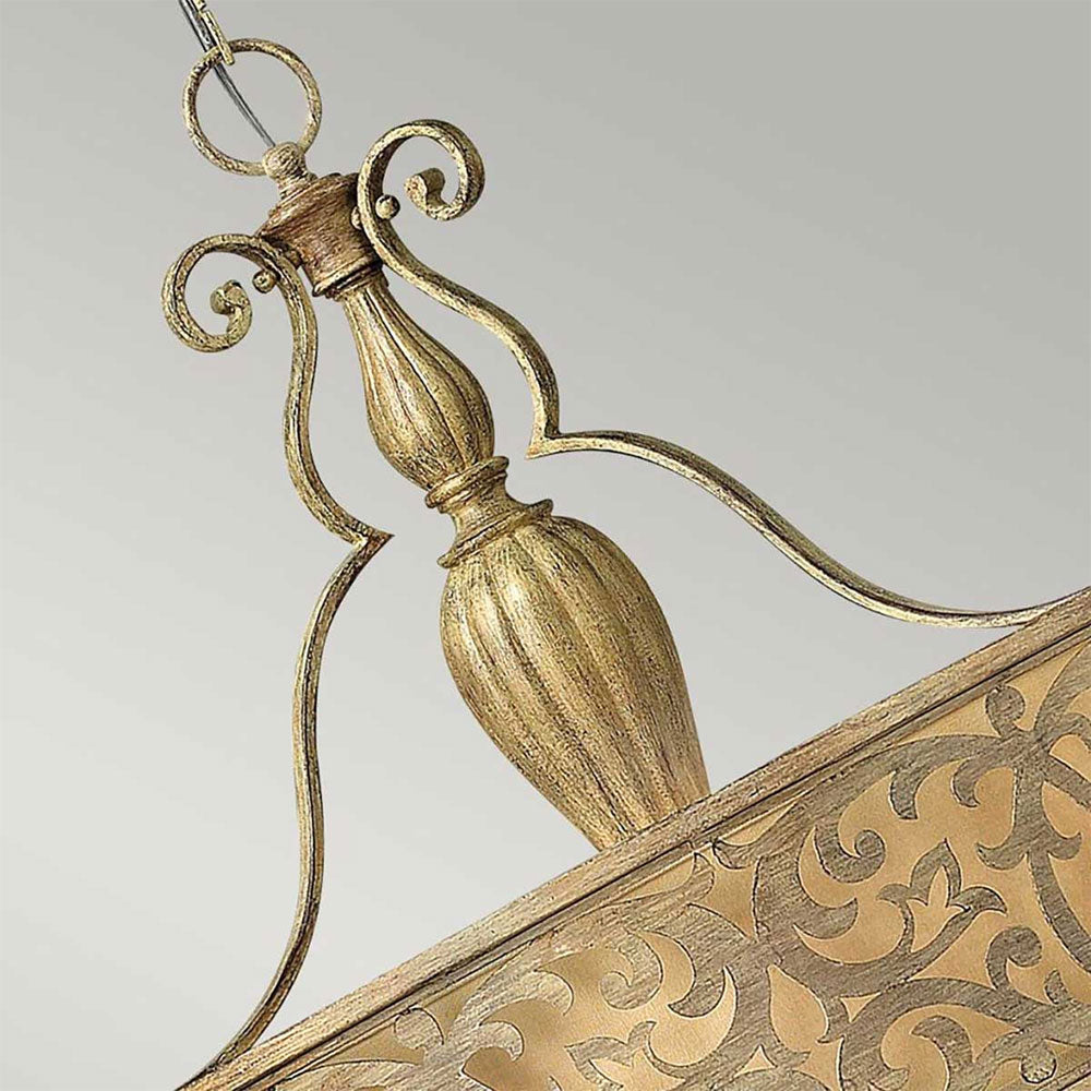 Carabel Pendant Chandelier Brushed Champagne - HK-CARABEL-P-B