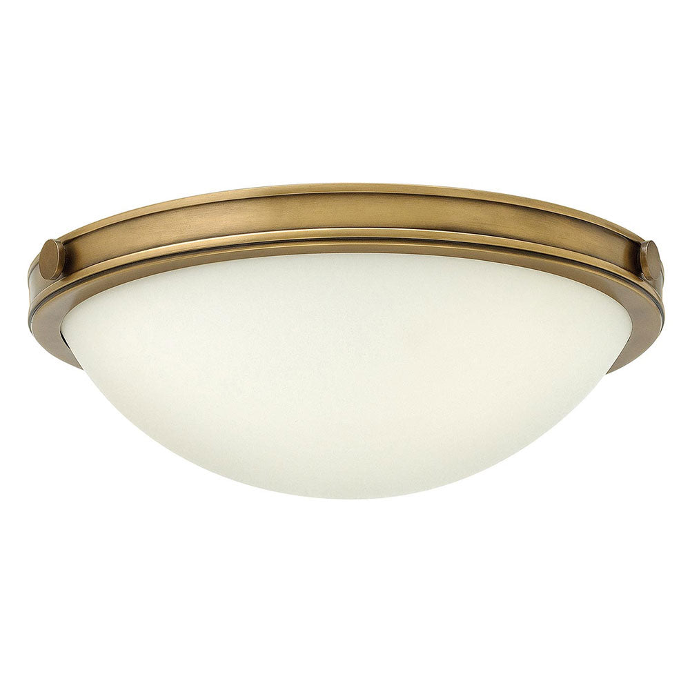 Collier Small Flush Heritage Brass - HK-COLLIER-F-S